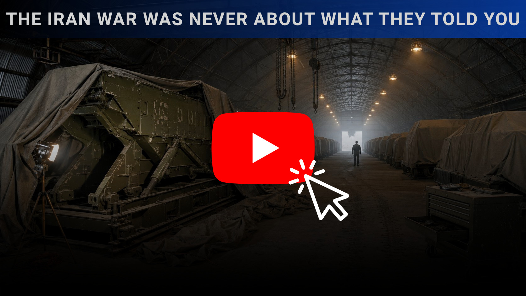 The Iran war was never about what they told you