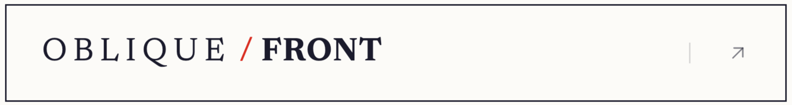 obliquefront Header