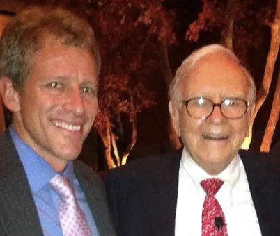 Whitney Tilson with Warren Buffett