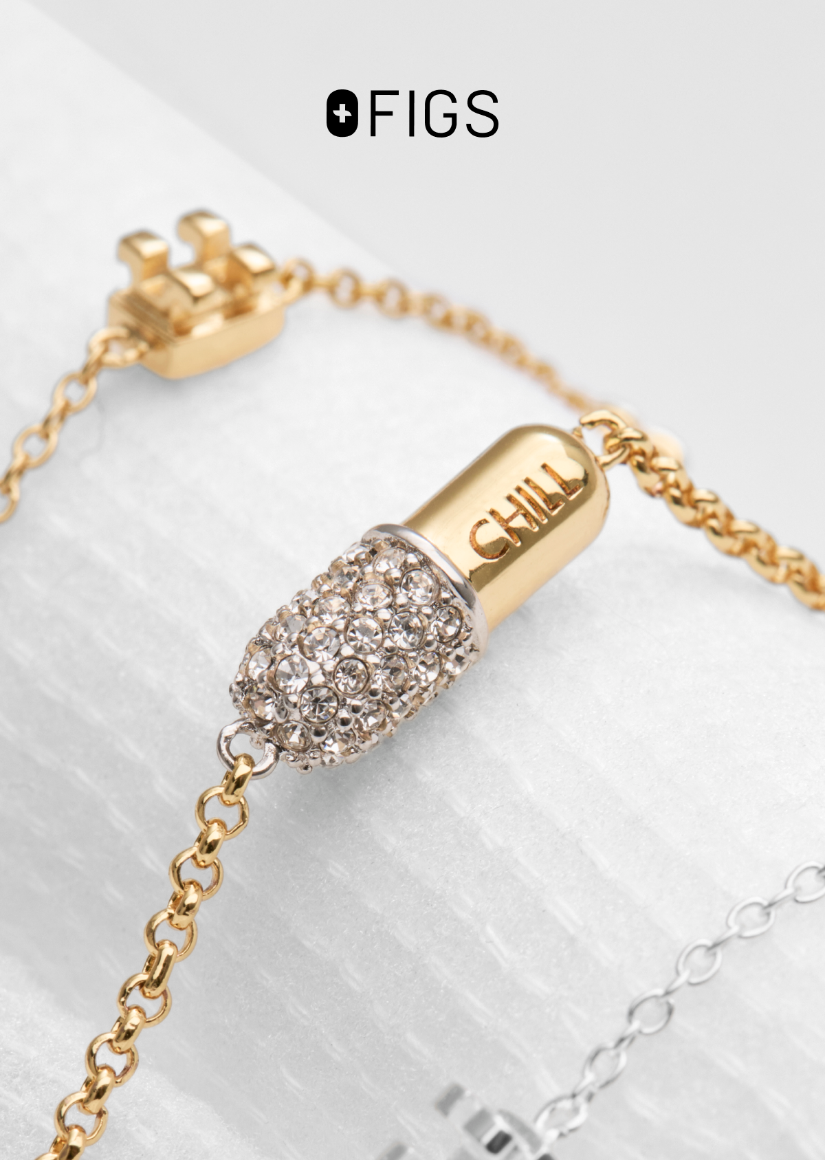 We've got some shiny, sparkly good news–V Coterie is officially joining the FIGS family. Shop our NEW exclusive collection of medical-inspired jewelry that helps you shine bright and pairs perfectly with your favorite FIGS.