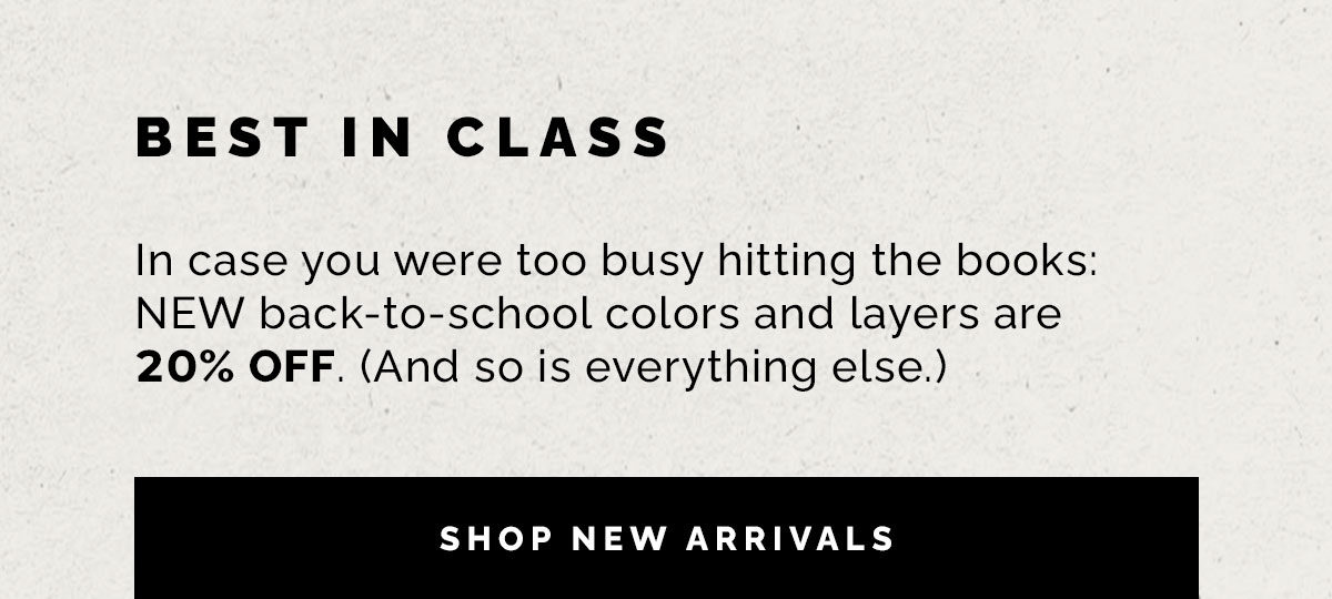 Shop New Arrivals