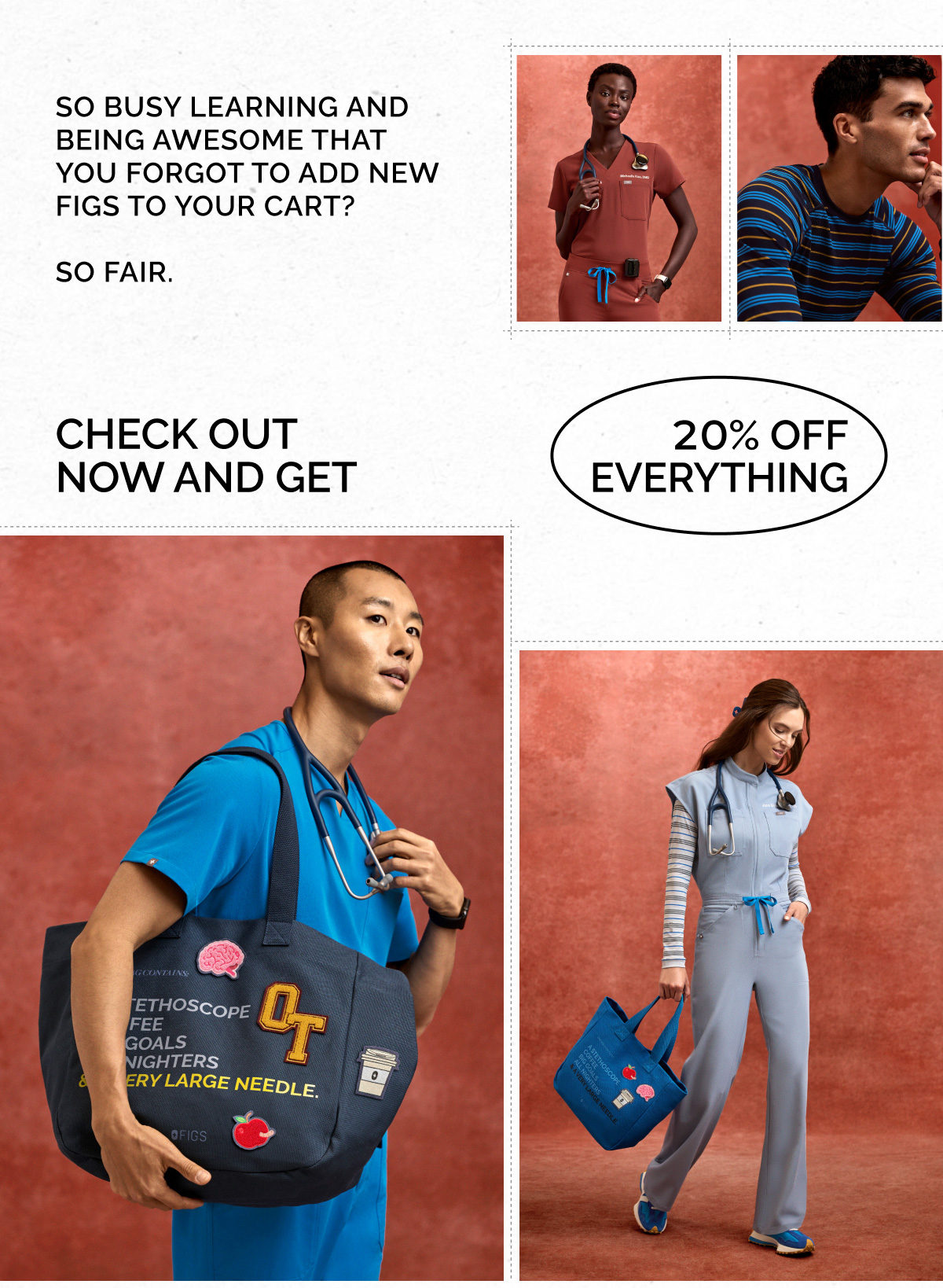 Check Out Now and Get 20% OFF Everything