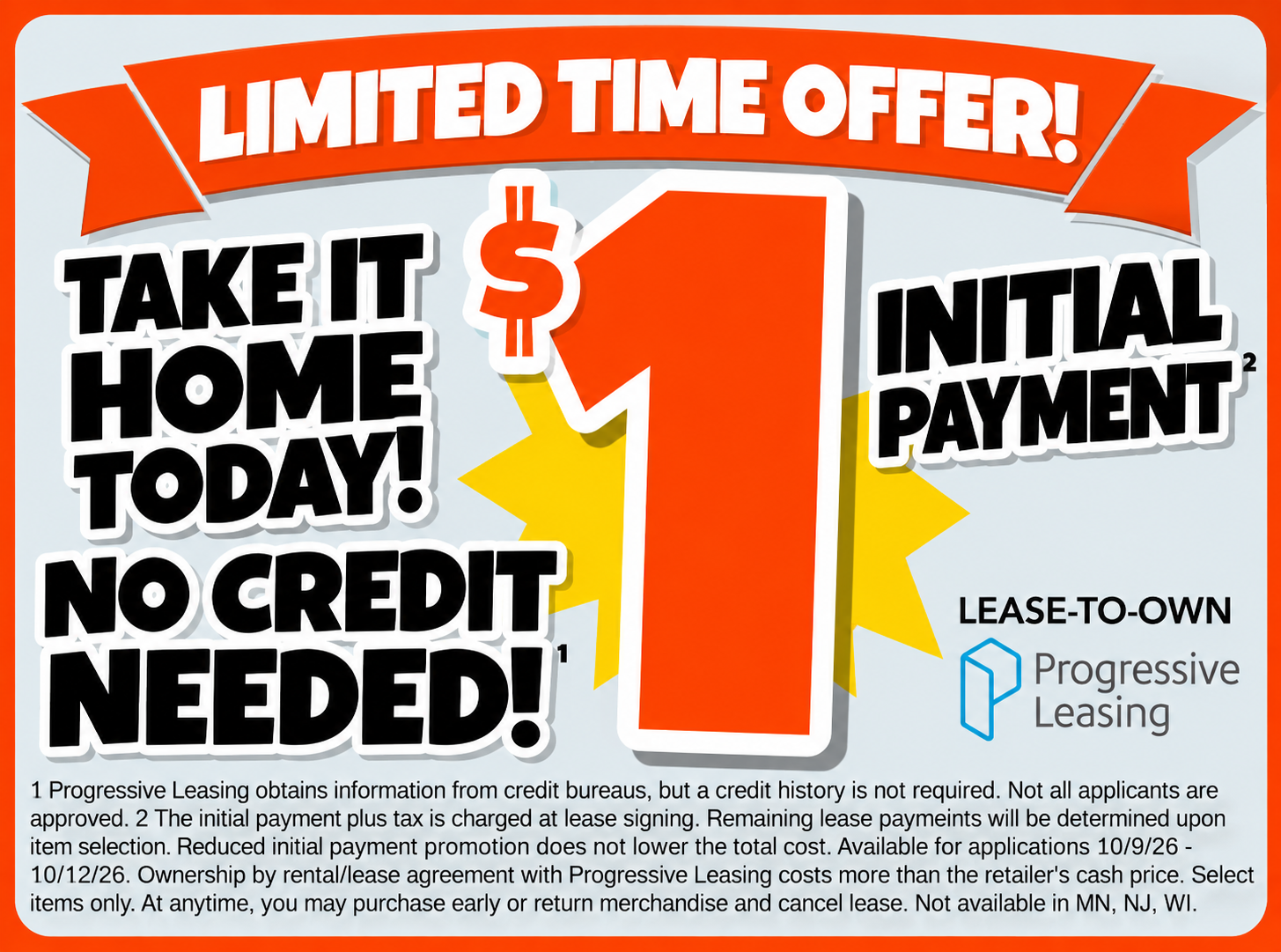 Lease to own offer