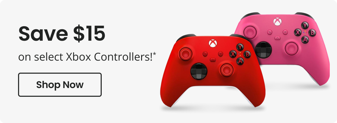 Save $15 on select Xbox Controllers!* | Shop Now