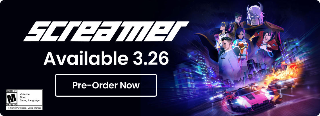 Screamer | Available 3.26 | Pre-Order Now