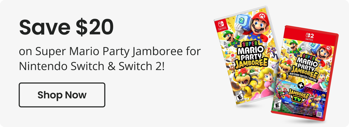 Save $20 on Super Mario Party Jamboree for Nintendo Switch & Switch 2! | Shop Now