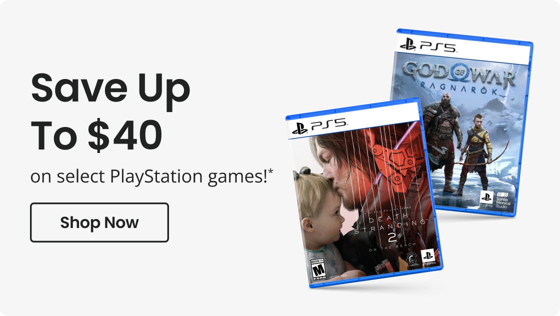 Save Up To $40 on select PlayStation games!* | Shop Now