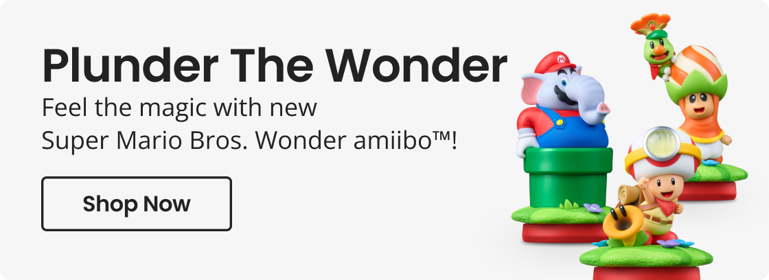 Plunder The Wonder | Feel the magic with new Super Mario Bros. Wonder amiibo™! | Shop Now