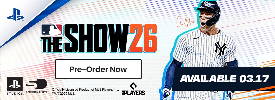 MLB The Show 26 | Pre-Order Now | Available 03.17