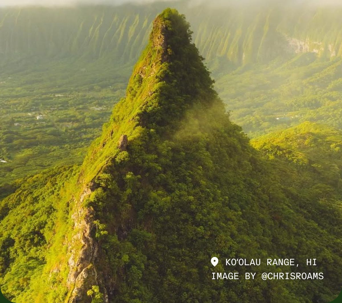 KOʻOLAU RANGE, HI | IMAGE BY @CHRISROAMS