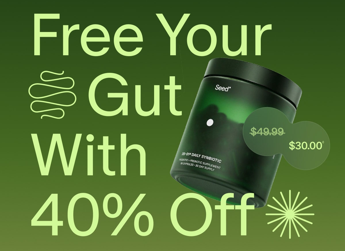 Free Your Gut With 40% Off | ($49.99)$30.00◊