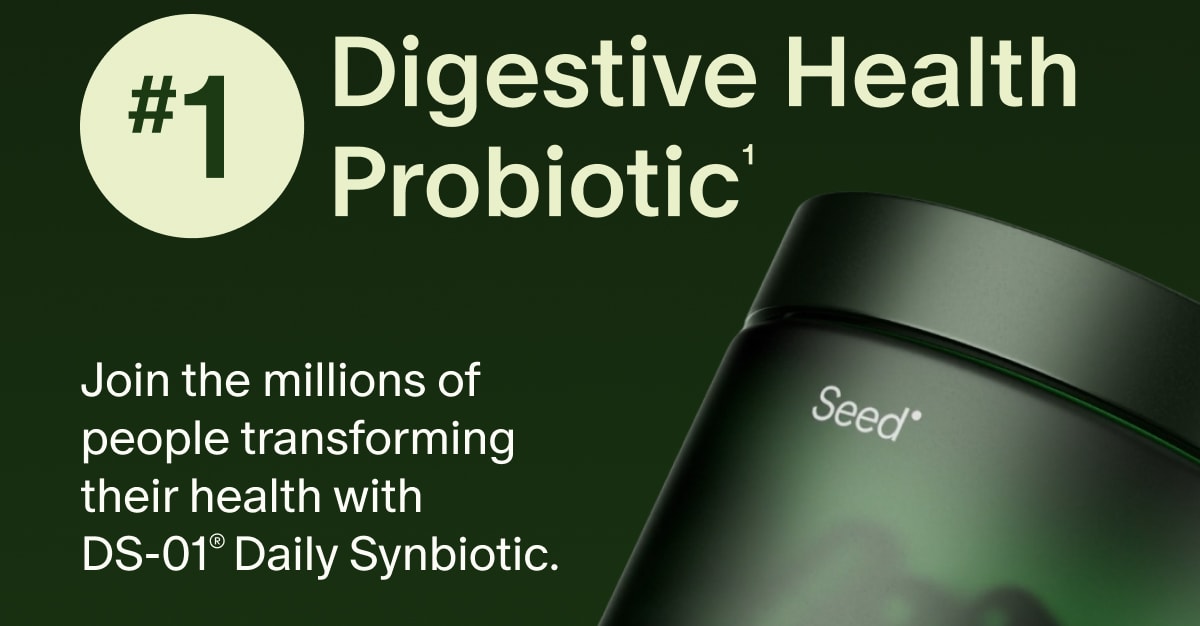 #1 | Digestive Health Probiotic¹ | Join the millions of people transforming their health with DS-01® Daily Synbiotic.