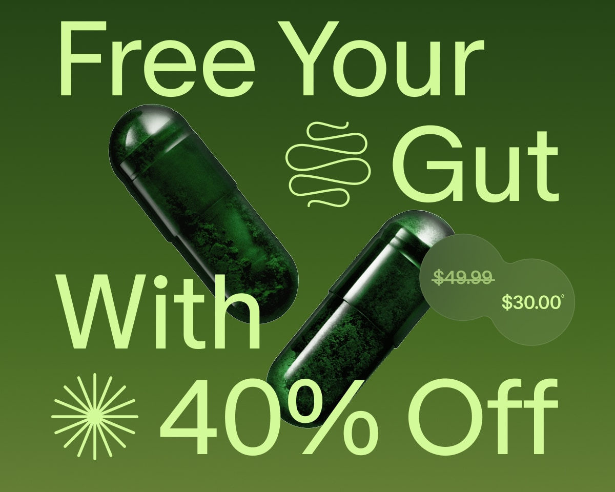 Free Your Gut With 40% Off | ($49.99)$30.00◊