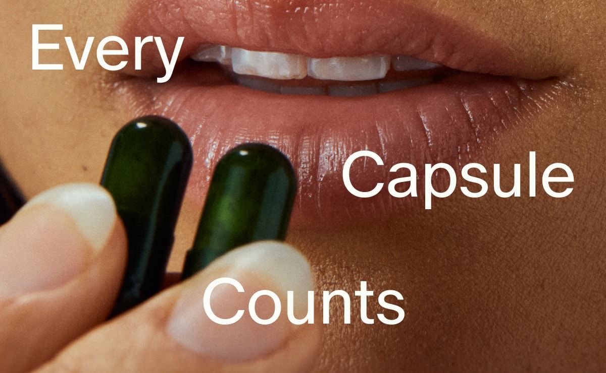 Every Capsule Counts