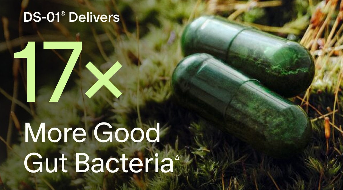 DS-01® 17× Delivers | More Good Gut BacteriaΔ°