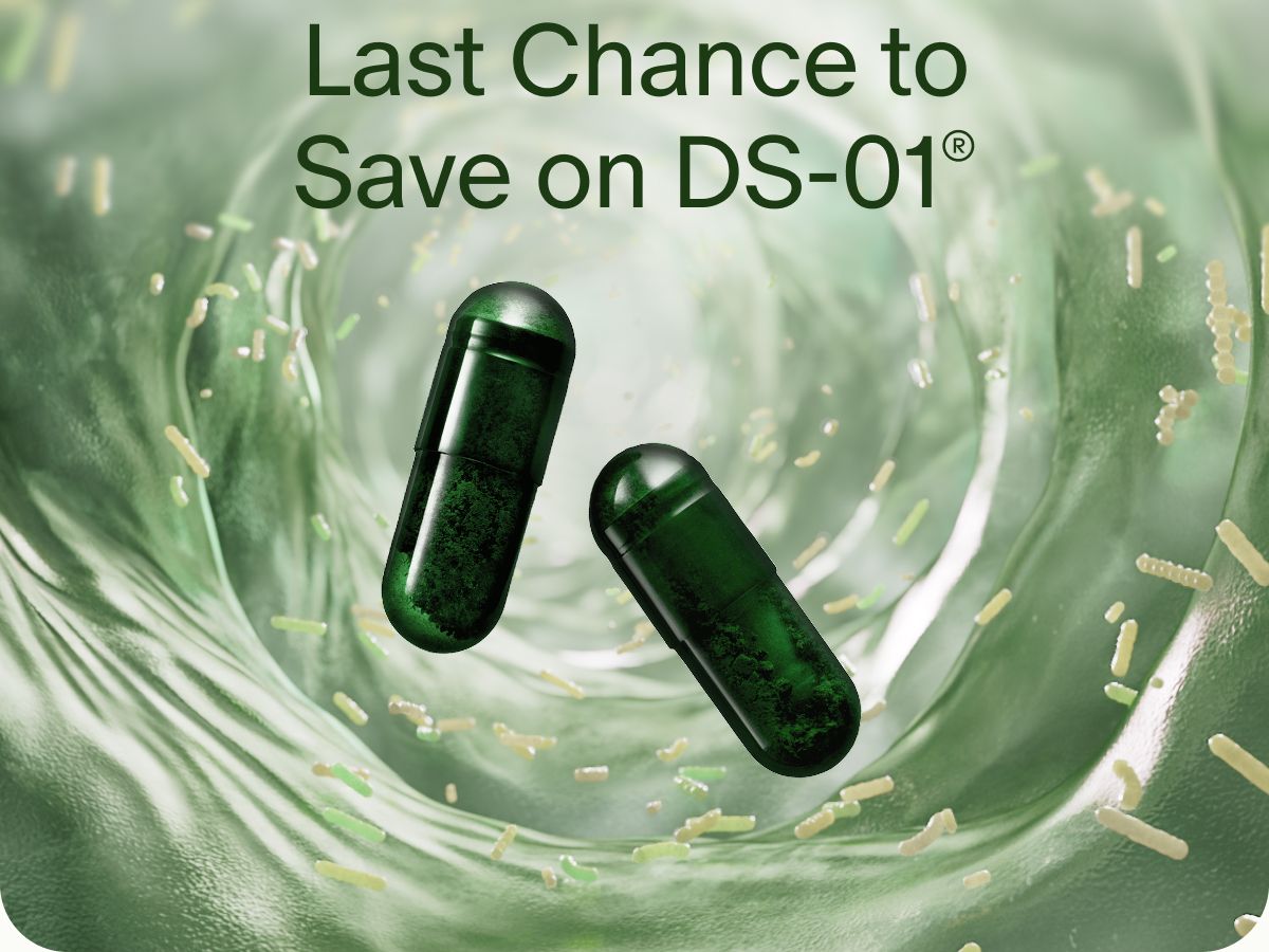 Last Chance to Save on DS-01®