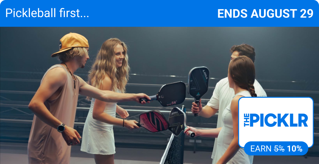 Pickleball first... | Earn 10% with The Picklr