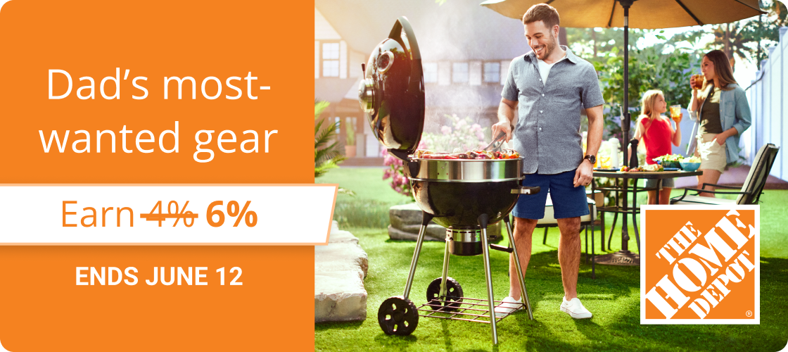 Earn 6% on Dad's most-wanted gear | Ends June 12