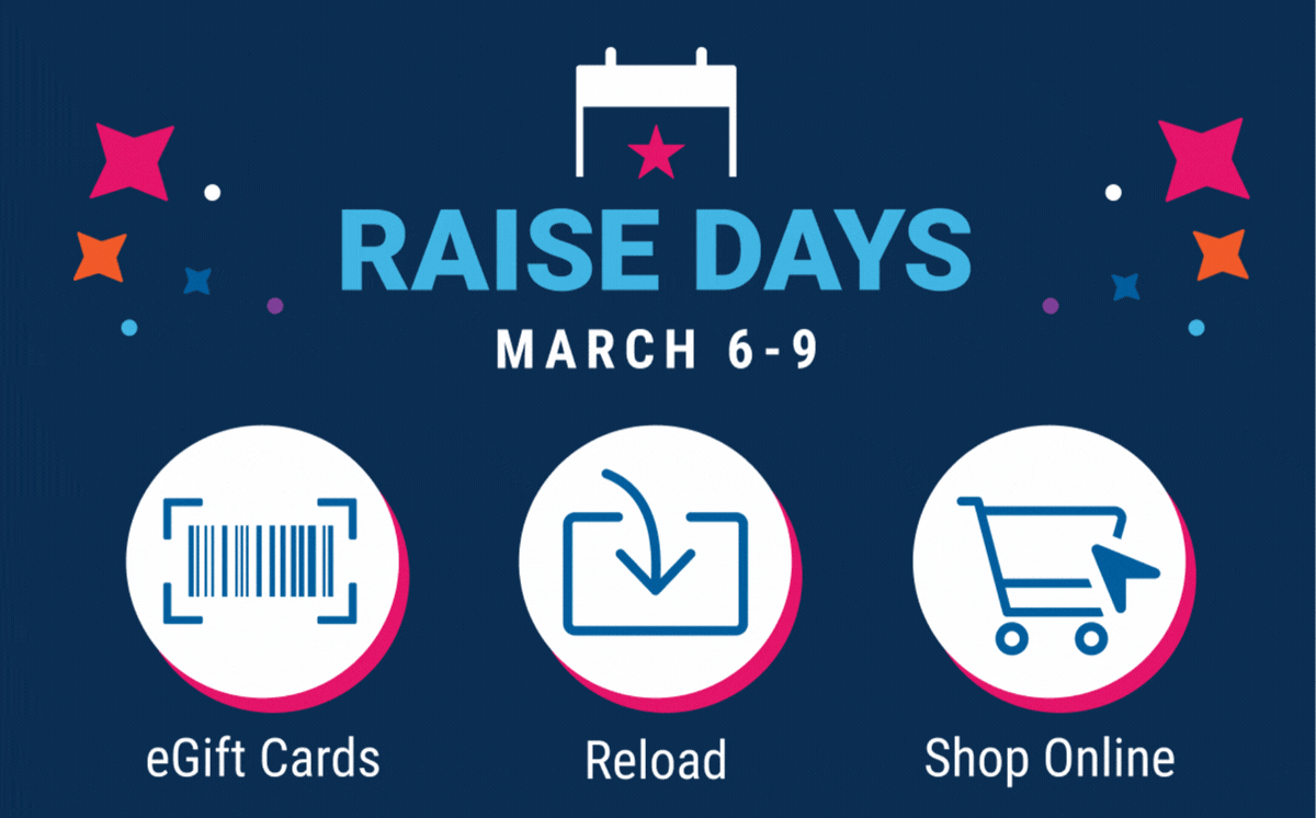 Raise Days | March 6-9