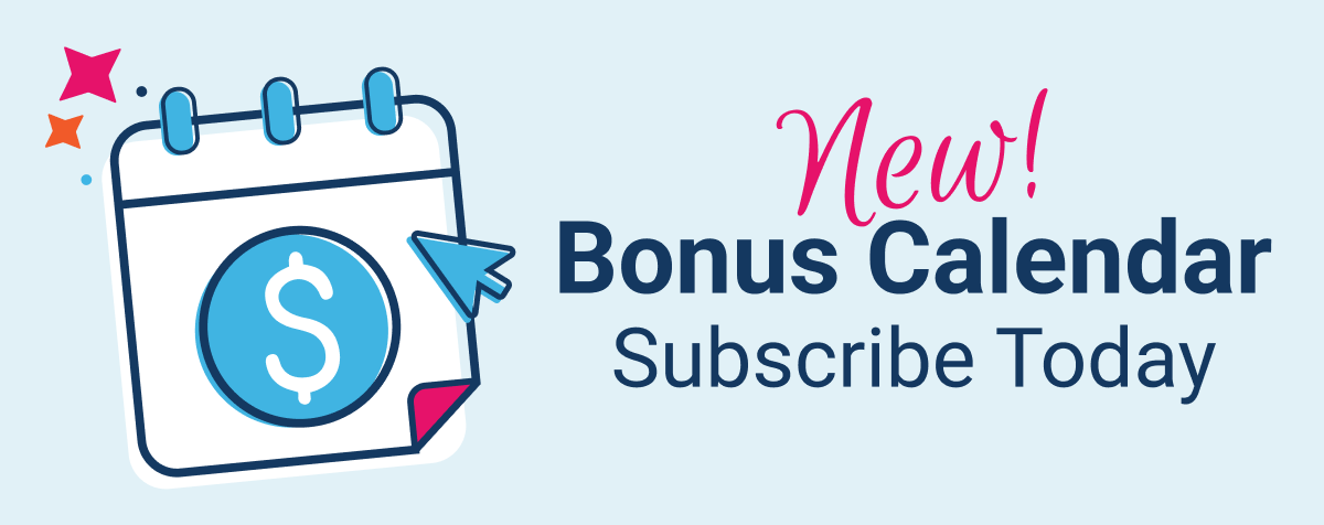 New! Bonus calendar | Subscribe today
