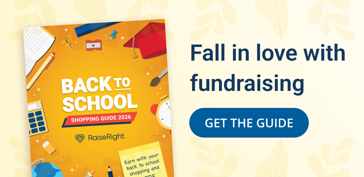 Fall in love with fundraising | GET THE BACK TO SCHOOL SHOPPING GUIDE