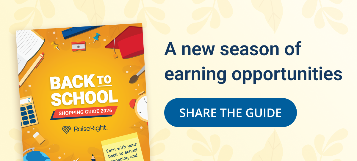 A new season of earning opportunities | GET THE BACK TO SCHOOL SHOPPING GUIDE