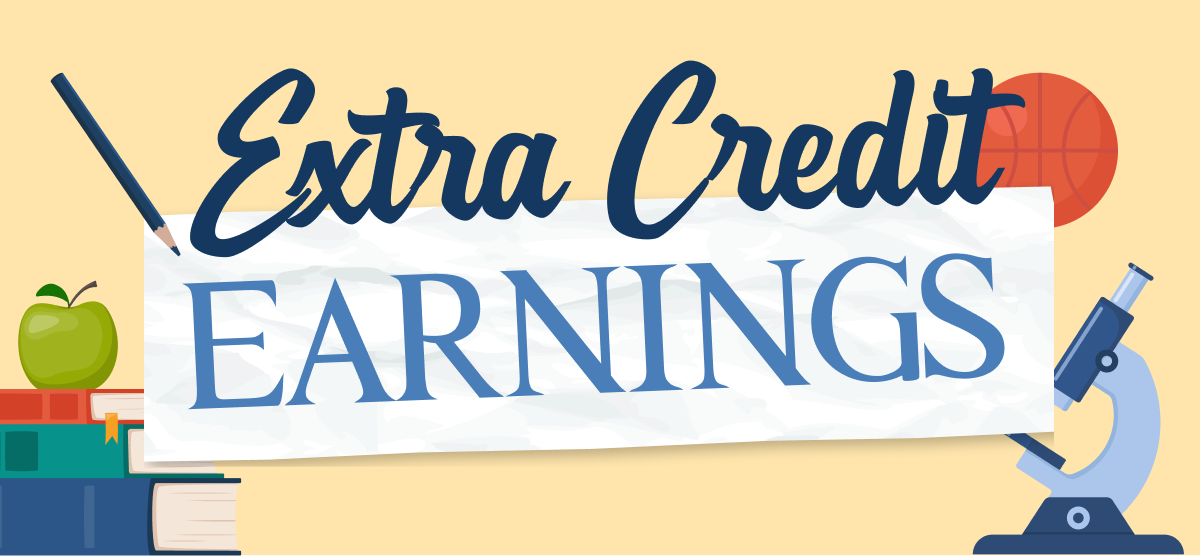 Extra credit earnings