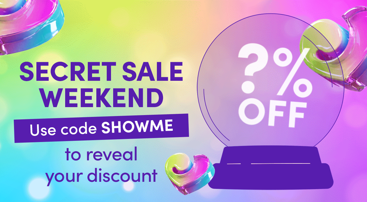 Mystery discount ends midnight | Use code SHOWME