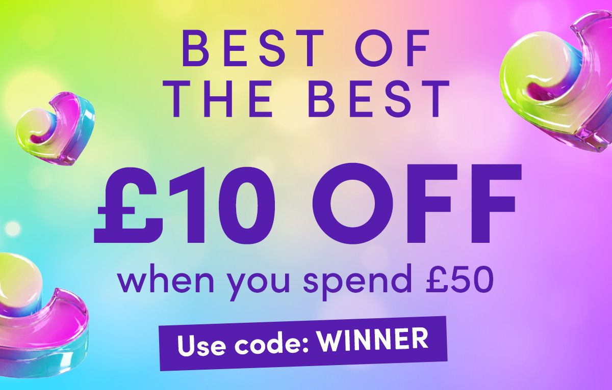 £10 off when you spend £50