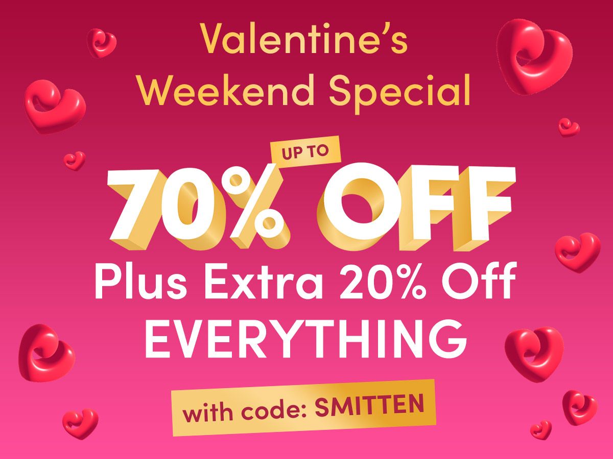 20% Off with code SMITTEN