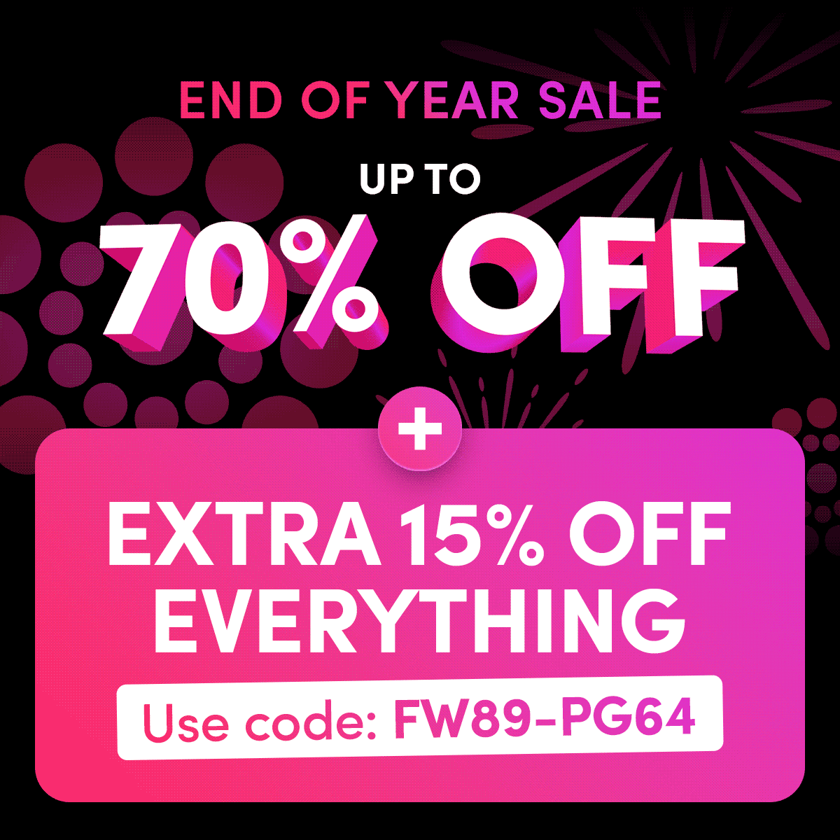 Extra 15% Off Sitewide
