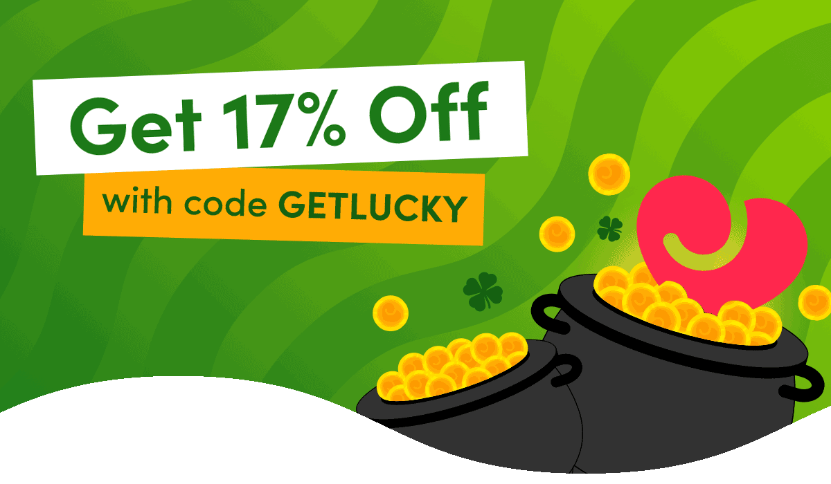 17% Off with code LUCKY