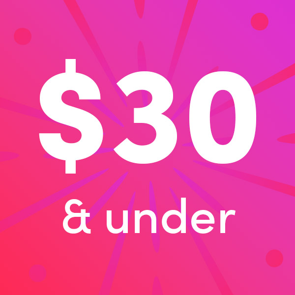 $30 and Under