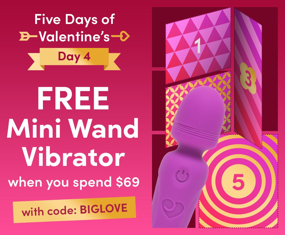 Free Vibrator with code BIGLOVE
