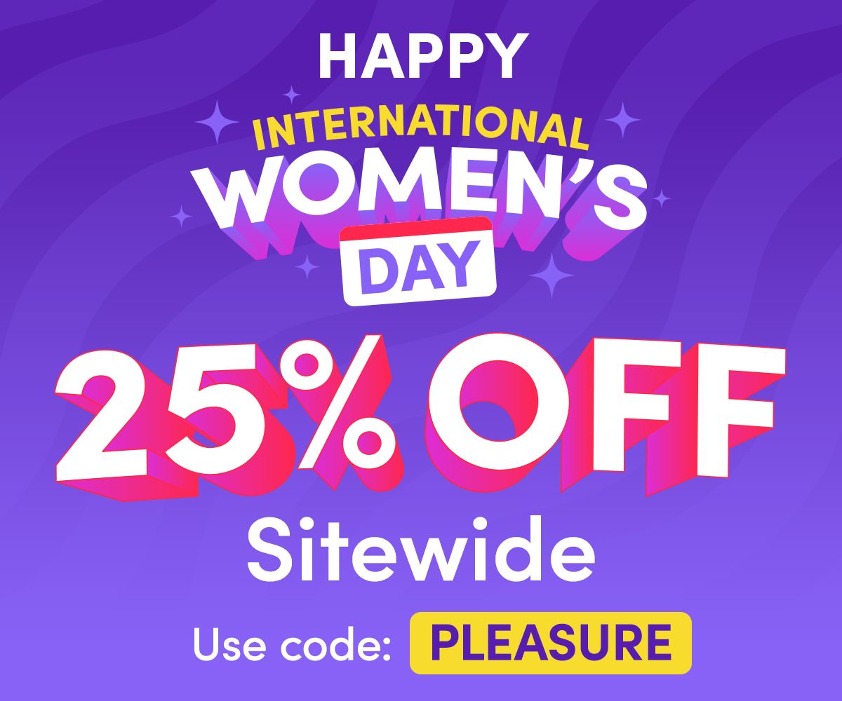25% Off Sitewide with code PLEASURE
