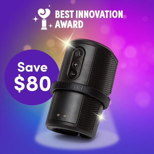 Arcwave Zing Rechargeable Vibrating Male Masturbator