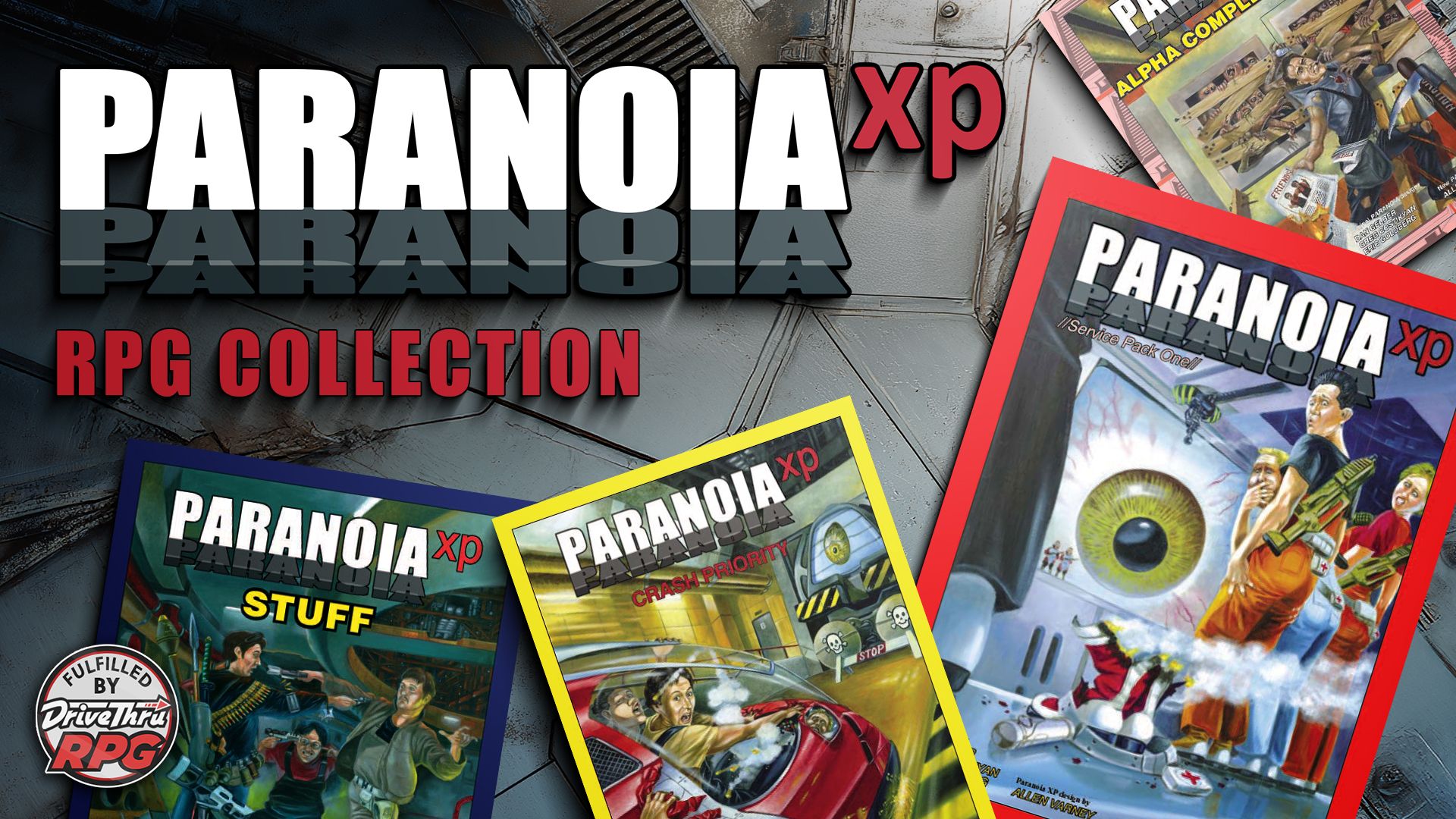 Paranoia XP RPG Collection