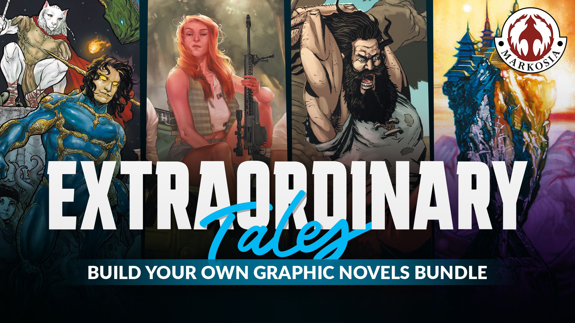 Extraordinary Tales Build your own Graphic Novels Bundle