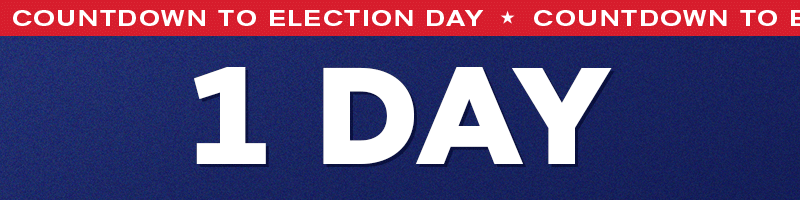 2 Days Until Election Day!