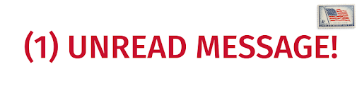 (1) UNREAD MESSAGE