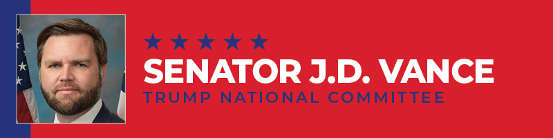 JD Vance Banner