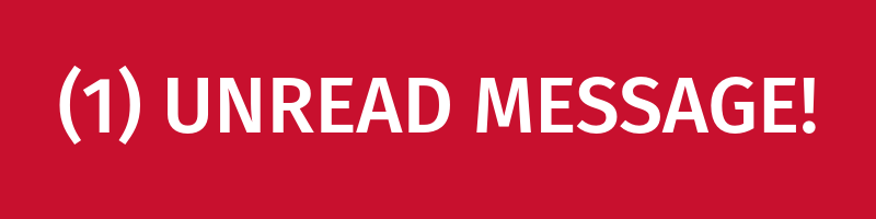 (1) UNREAD MESSAGE