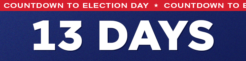 20 DAYS UNTIL ELECTION DAY! TRUMP-VANCE 2024