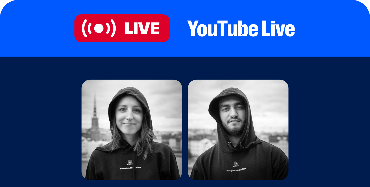 Join us on YT Live