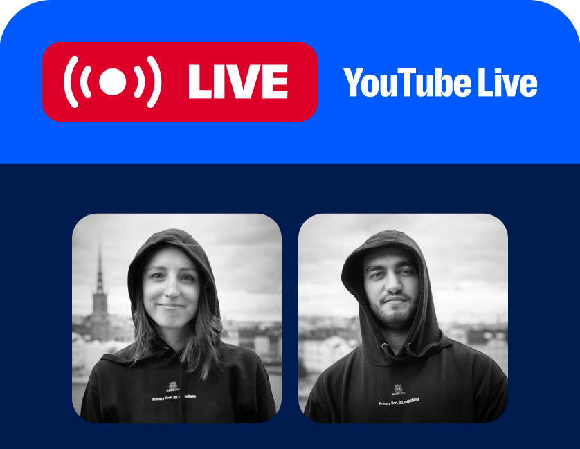Join us on YT Live