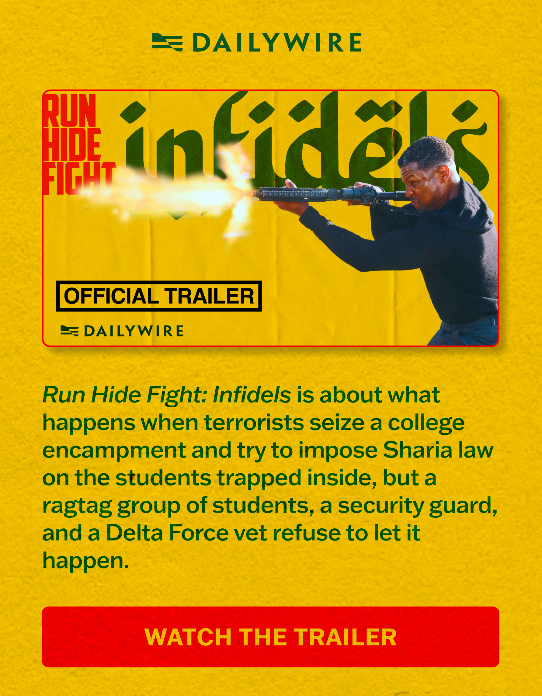 Run Hide Fight Infidels - Watch Trailer