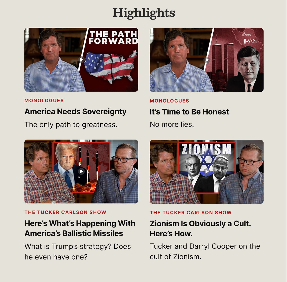Highlights