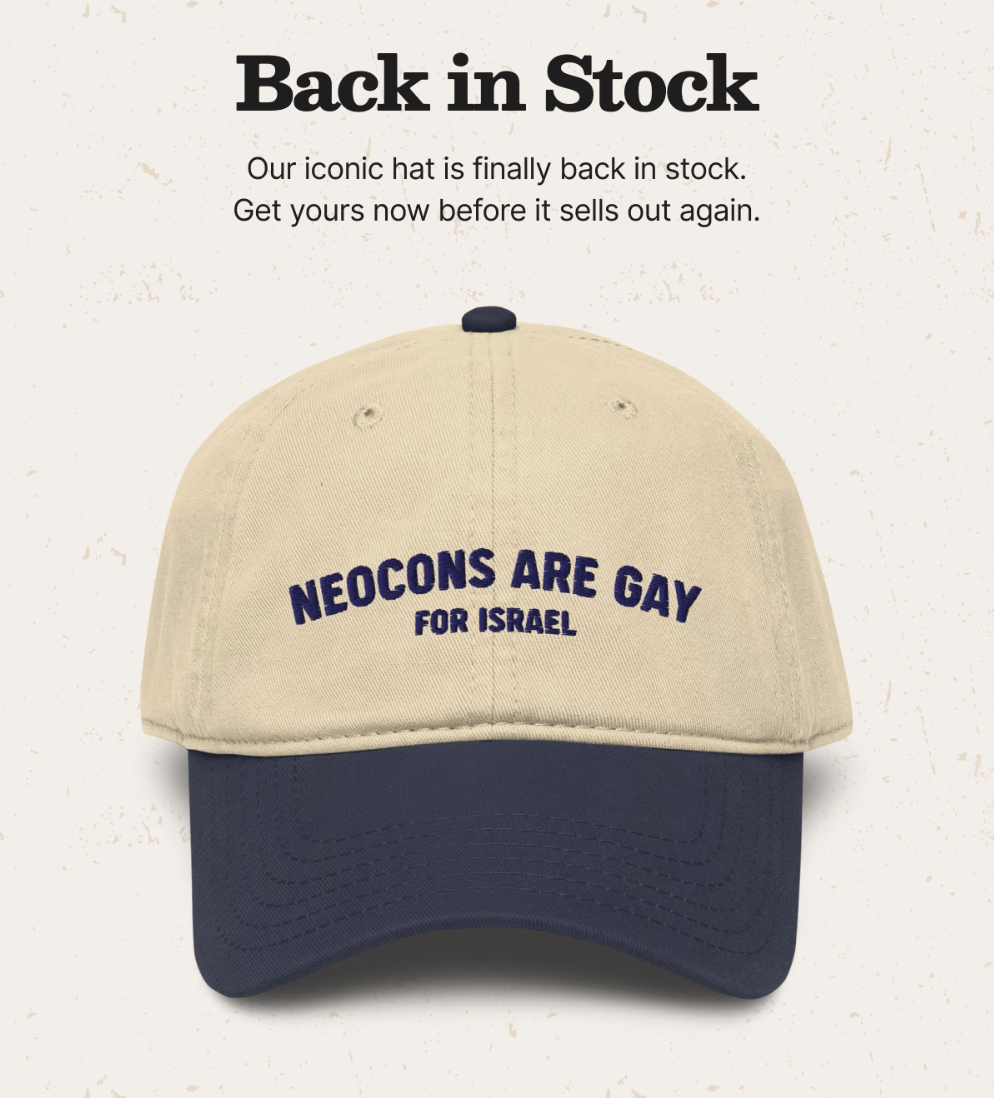 Neocons Are Gay for Israel