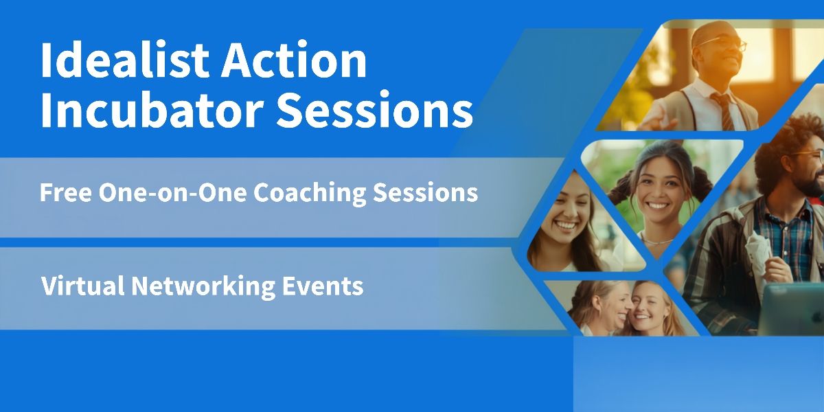 Idealist Action Incubator Sessions promo