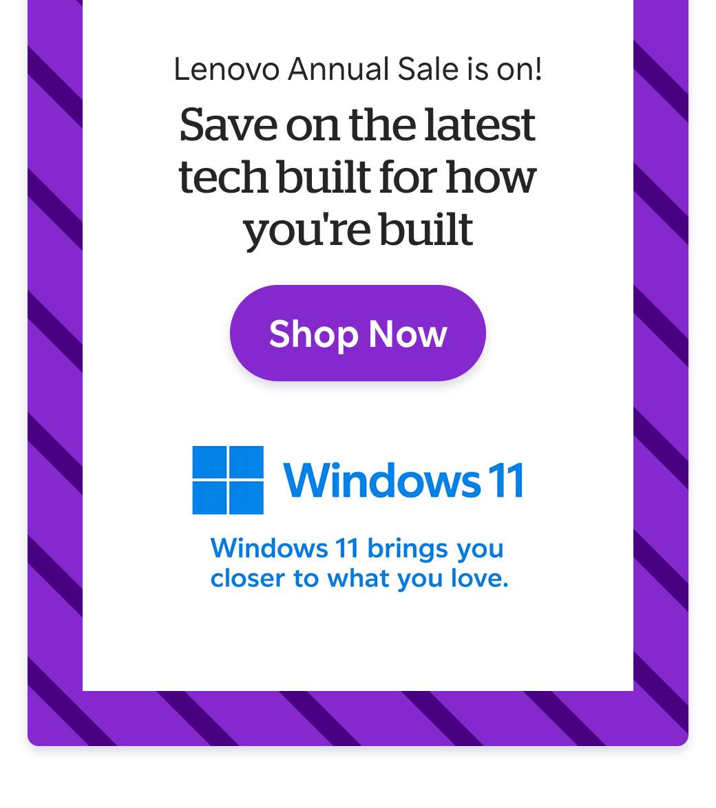 Lenovo: 4% Cash Back + Annual Sale is on!